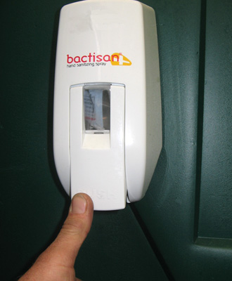 Indys Portable hand sanitizer dispensers for rent